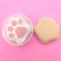 Piumino Rubycell a forma di zampa di gatto con custodia trasparente su sfondo rosa - Scatola PP Zampa di Gatto Rosa
