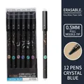Twelve constellations erasable gel pens set with crystal blue ink and 0.5mm tip - Constellation Series - Blue (12Pcs) / 0.5mm