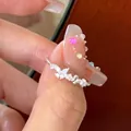 S925 sterling silver butterfly ring with sparkling white zircon crystals for women - Silver Butterfly Zirconia (JZ0968)