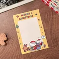 Cute cartoon puppy Christmas backing card with Santa and reindeer patterns in 9.5x14cm - Style 4 Christmas Puppy Backing Card