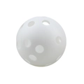 Pallina da pickleball bianca 72mm con 26 fori per l'allenamento sportivo indoor - Bianco