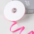 Rotolo di nastro di raso rosa 1cm di larghezza 100 yards per confezione regalo - 1.0cmx100 Iarda / Rosa acceso