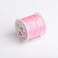 Pink 72# nylon jewelry cord on white spool for DIY hand weaving and Chinese knotting - Pink No.40 / 72# Line/40 Meters