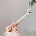 Elegant green lily of the valley vintage hairpin with translucent finish for women - 91# Cloud Song Clear Water