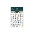 Cartoon duck themed 3D nail art sticker TS-1407 for learning motivation designs - Learning Duck (TS-1407)
