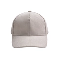 Classic corduroy baseball cap in beige, stylish outdoor sports hat for men and women - Adult / Beige