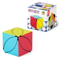 Colorful Fanxin Maple Leaf speed cube puzzle with smooth rotating leaf-shaped pieces - FX7726 Maple Leaf Cube