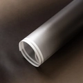 Waterproof matte grey floral wrapping paper roll for bouquet and gift packaging - Two-tone Gradient - Black