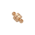 Golden cylindrical magnetic jewelry clasps for DIY necklace and bracelet connections - 6*11mm (10Pcs/Pack) / KC Gold