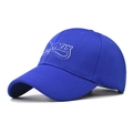 Detaillierte Vimax-Stickerei auf hellblauer, atmungsaktiver Mesh-Baseballkappe - Verstellbar / Ramax Königsblau