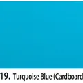 Elegant hollow wedding candy box in turquoise blue cardstock with decorative ribbon - Sky Blue Card