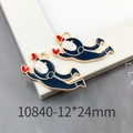 Deep blue diver pendant charms made of alloy for bracelets, measuring 12x24mm - Astronaut 12x24mm-10840