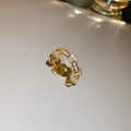 Anillo N.° 18 - Cadena De Circonita Dorada.