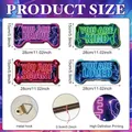 Neon gaming wooden wall plaque set with inspirational slogans and gaming controller shape - Inspirational Set of Four (Y26Y90046_Q)