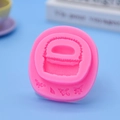 Stampo in silicone a cesto di fiori per torte, fondant e cioccolato fai-da-te - Rosa