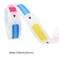 7/8 inch wide grosgrain ribbon with colorful pencil patterns for DIY school crafts - No.6 White Colored Pencil