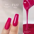 Vernis gel rose fruit du dragon F122 aux finis mat et brillant avec base végétale - F122 Fruit du Dragon