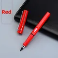 Inkless eternal pencil in glossy red finish with ergonomic grip and metallic clip - Small Rod HB / Red