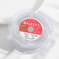 FLEXY7 silver nylon coated 7-strand stainless steel jewelry wire 0.60mm for DIY beading - 1m/Diameter 0.6mm / White
