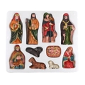 10-piece Christmas Jesus Ornament Set