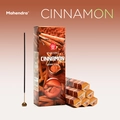 Mahendra cinnamon incense sticks set with aromatic sticks and decorative packaging - Cinnamon