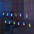 Decorative LED curtain string lights with colorful glowing globes for festive ambiance - Multicolor Wishing Ball