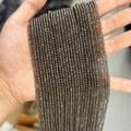 Smoky quartz faceted micro beads for DIY jewelry making in smoke grey finish - Smoky Quartz 3mm