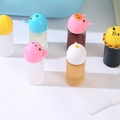 Mini animal-shaped sauce bottles for bento boxes including dropper and various colors - Cartoon Sauce Bottles 6pcs