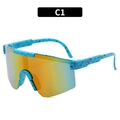 Blue Frame Orange Lens
