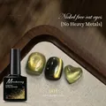 Nickel-free cat eye nail polish in shade 001 with fine shimmering magnetic effect - Nickel-free Cat Eye 01 (No Heavy Metals)