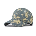 Starry gradient baseball cap with gold star and moon studs on blue yellow tie-dye fabric - Starry Yellow