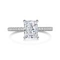 US 5 / Silver Clear Zirconia