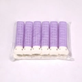 Set van 6 paarse haarclips en volumiserende rollers in transparante verpakking - Set van 6 / Paars