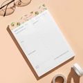 Avocado Tagesplaner Notizblock mit To-Do-Liste und Magnetstreifen für den Alltag - Süße Avocado