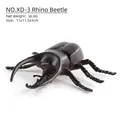 Realistisches Dynastes Käfer Spielzeugmodell für Kinder, Größe 11x11,5x3cm - Herkuleskäfer