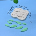 Detailansicht der Silikonform mit 8 Blattmotiven für Kuchendekorationen - 8-Loch Blattmuster(5)