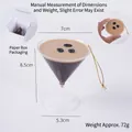 Miniatura bicchiere da cocktail espresso martini con chicchi di caffè e cordino d'oro - Bicchiere Espresso Martini Grande / caffè