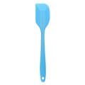 Espátula de silicona azul de una pieza para repostería y mermelada con orificio para colgar - Azul