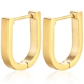 Flat Small U Gold (Single Piece)