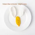 Christmas tree shaped cookie cutter and press mold tool for baking DIY projects - 2.5x6.2cm