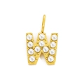 Letter W / Gold