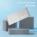 Individually wrapped single-use wipes in silver packaging, 6x14cm size for travel - Metallic Silver 6x14 / Silver