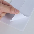 Self-adhesive PVC sofa protector strip with strong adhesive backing and easy-peel texture - Double Sided 30.5*19cm