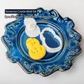 Cute snowman cookie mold set with 3.1x4.9cm cutter and stamper for Christmas baking - Snowman