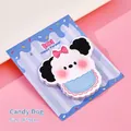Notas adhesivas perro animado 8x9cm con tarjeta soporte Happy Forever - Perro Caramelo