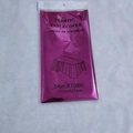 Rose red plastic tablecover in retail packaging 54x108 inches for party decoration - Rose Red 1.37*2.74m
