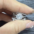 Size 7 / Multi-layer Stacking Style (F1168) / F1168 White Gold