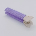 Bigodino a clip viola per capelli per volume della frangia e styling con rete - 10.5*2.9cm / Viola Chiaro