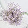 Bundle of artificial purple baby breath flowers for home decoration and floral arrangements - Light Purple