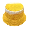 Creatieve vissershoed met bierprint en schuim voor festivals en outdoor zonbescherming - M (56-58cm) / Bier